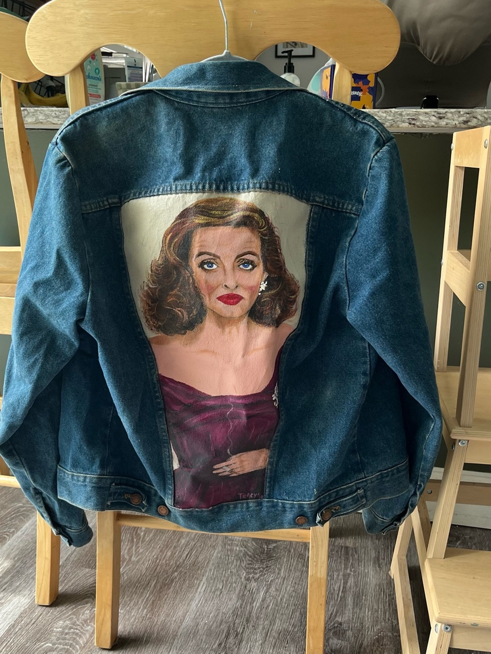 Vintage Rustler Hand Painted Jacket